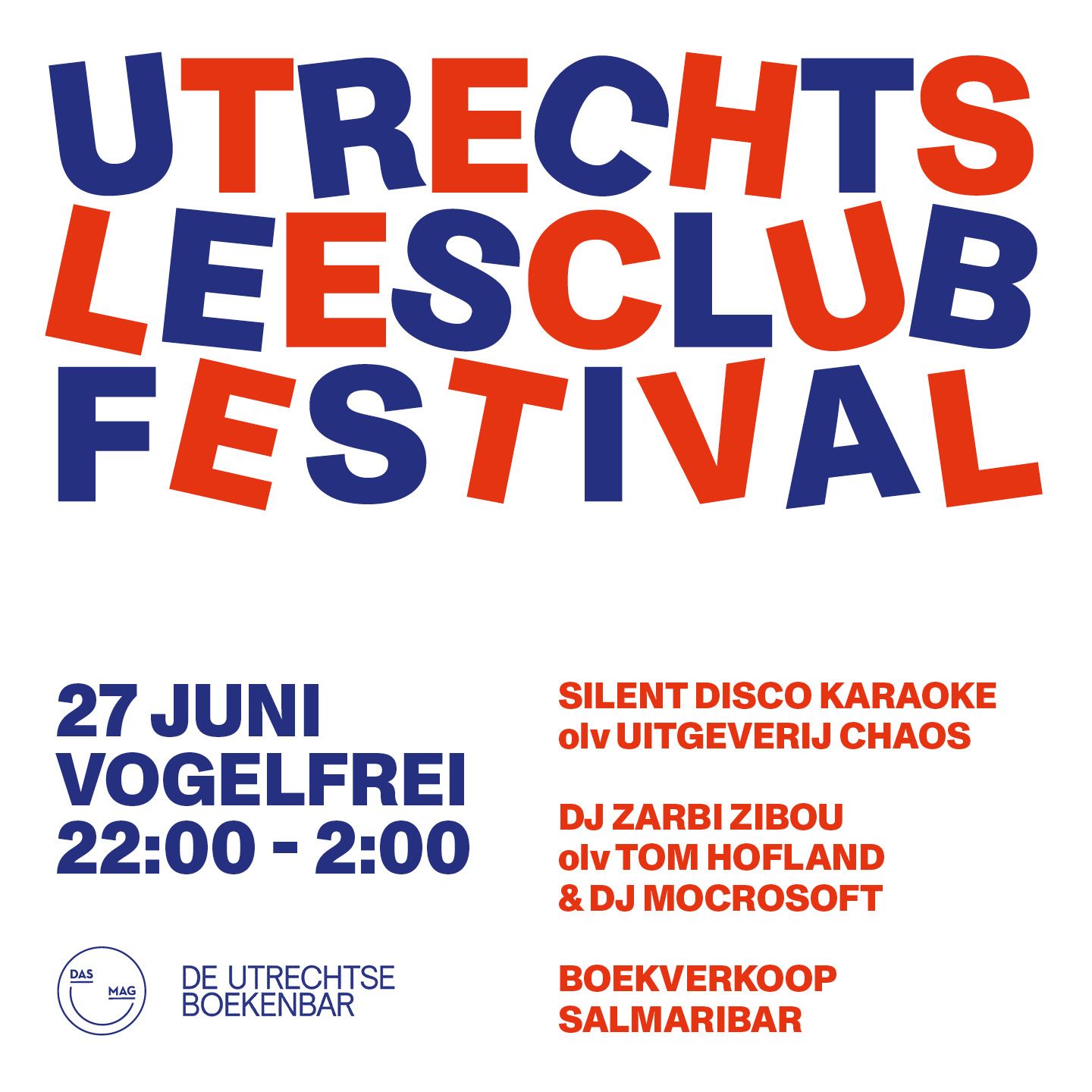 Utrechts leesclubfestival: Feest